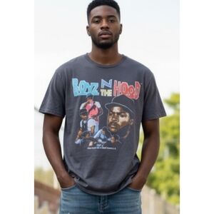 MAD Engine Boyz N The Hood Graphic tee Gray Size L